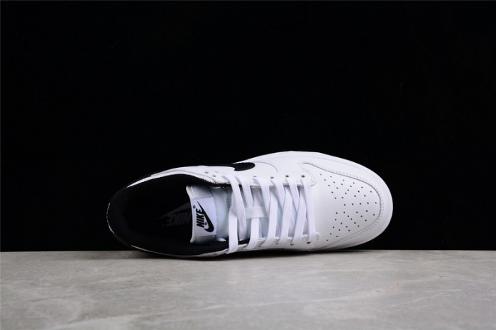 nike dunk low white and black dd1503-113