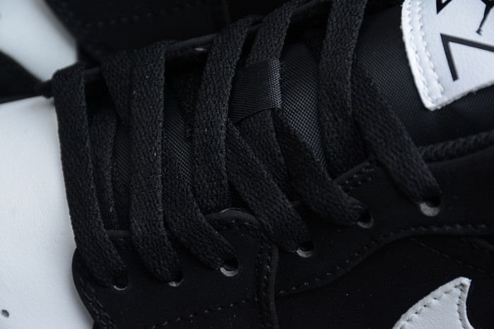 air jordan 1 low "white/black" dh6931-001