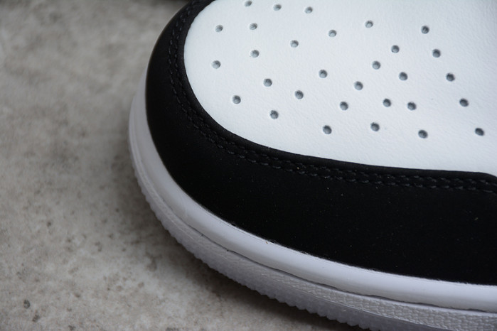 air jordan 1 low "white/black" dh6931-001