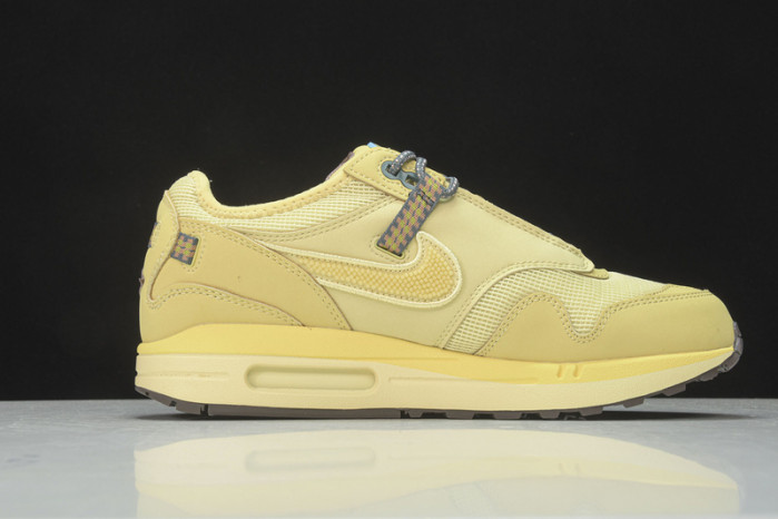 travis scott x nike air max 1 wheat do9392-700