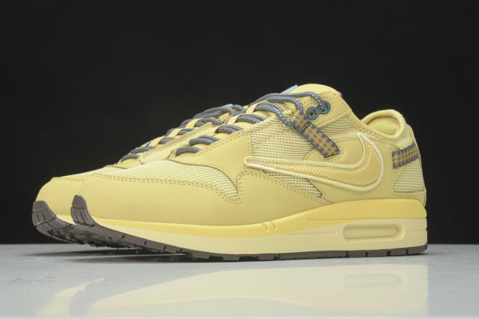 travis scott x nike air max 1 wheat do9392-700
