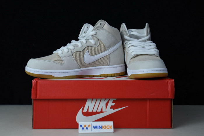 nike sb dunk high “unbleached pack” da9626-100