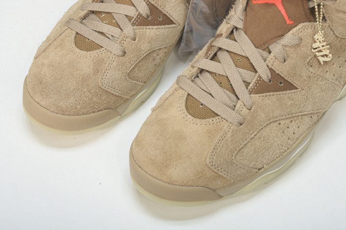 travis scott x air jordan 6 “british khaki” dh0690-200