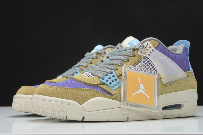 union air jordan 4 desert moss taupe haze dj5718-300