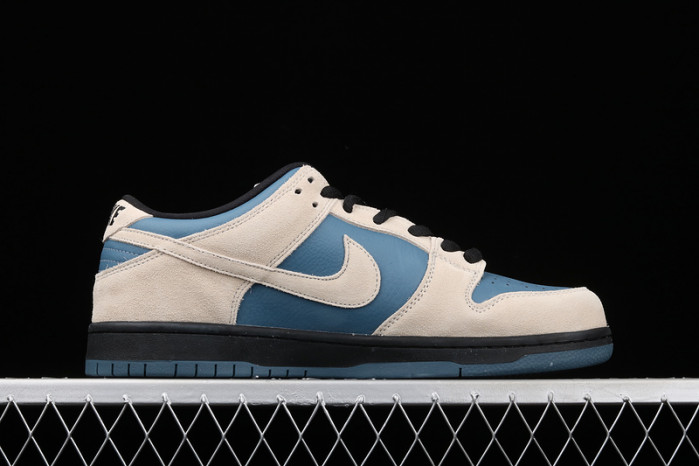 nike sb dunk low light cream thunderstorm bq6817-200