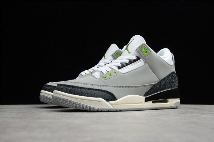 air jordan 3 retro chlorophyll - 136064-006