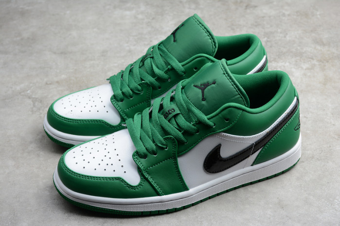 air jordan 1 low pine green - 553558-301