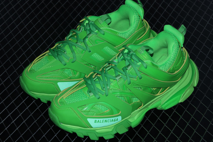 bl track trainers sneaker fluorescent green a11703