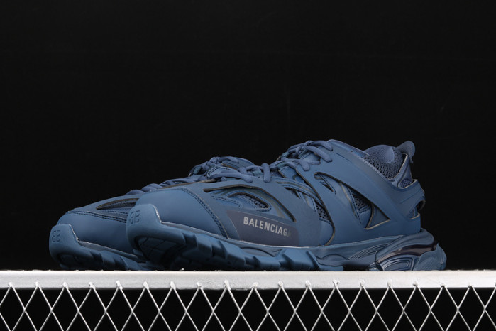 (led)bl track trainers sneaker dark blue 93005