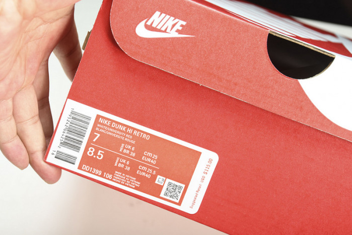 nike dunk high championship white red dd1399-106