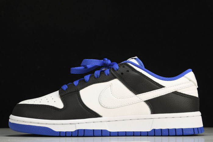 nike dunk low white black royal fd9064-110