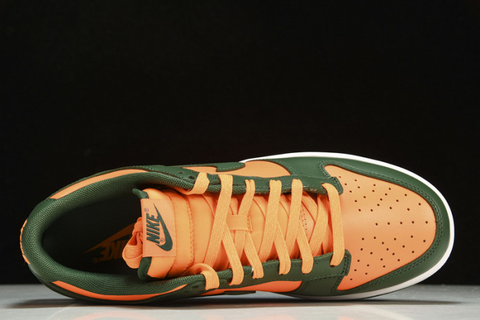 nike dunk low miami hurricanes dd1391-300