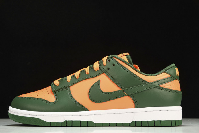 nike dunk low miami hurricanes dd1391-300