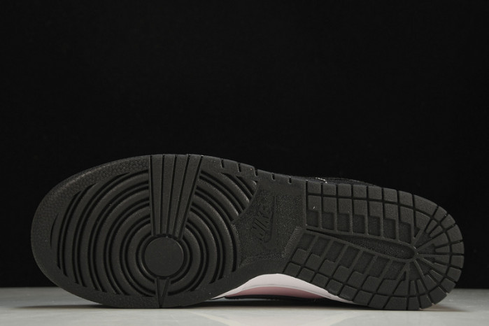 nike dunk low pink foam black dj9955-600