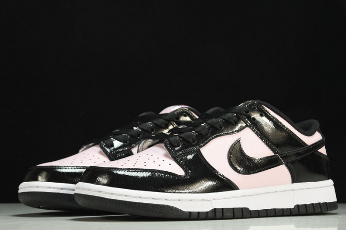 nike dunk low pink foam black dj9955-600