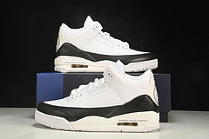 fragment air jordan 3 white black da3595-100