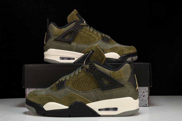 air jordan 4 craft “medium olive” fb9927-200