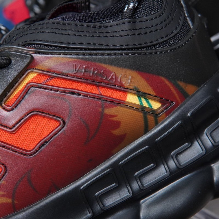 vse chain reaction black sneaker