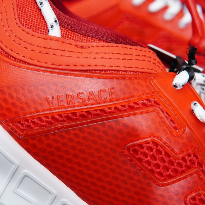 vse chain reaction red sneaker
