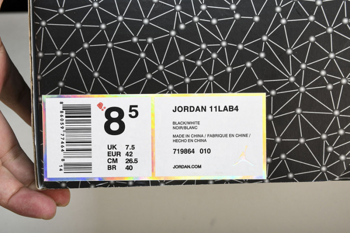 air jordan 4 lab4 black 719864-010