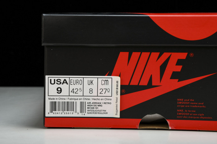 jordan 1 retro high rust pink 861428-101