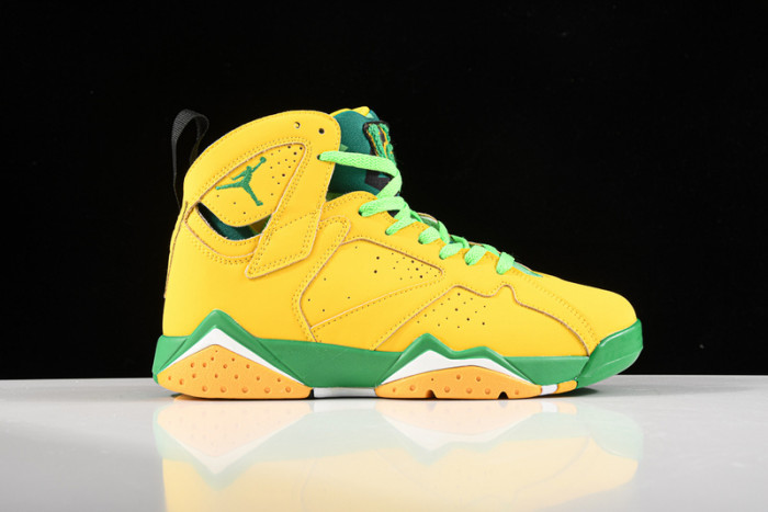 patta x air jordan 7 "oregon ducks" at3375-300