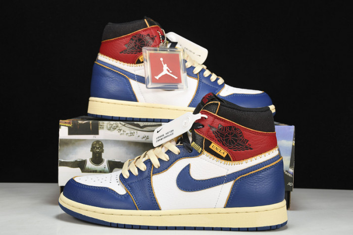 air jordan 1 retro hi nrg/un "union" - air jordan - bv1300-146