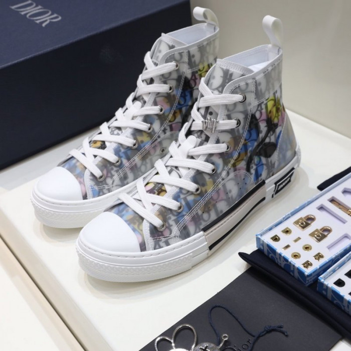 dr b23 high-top sneakers