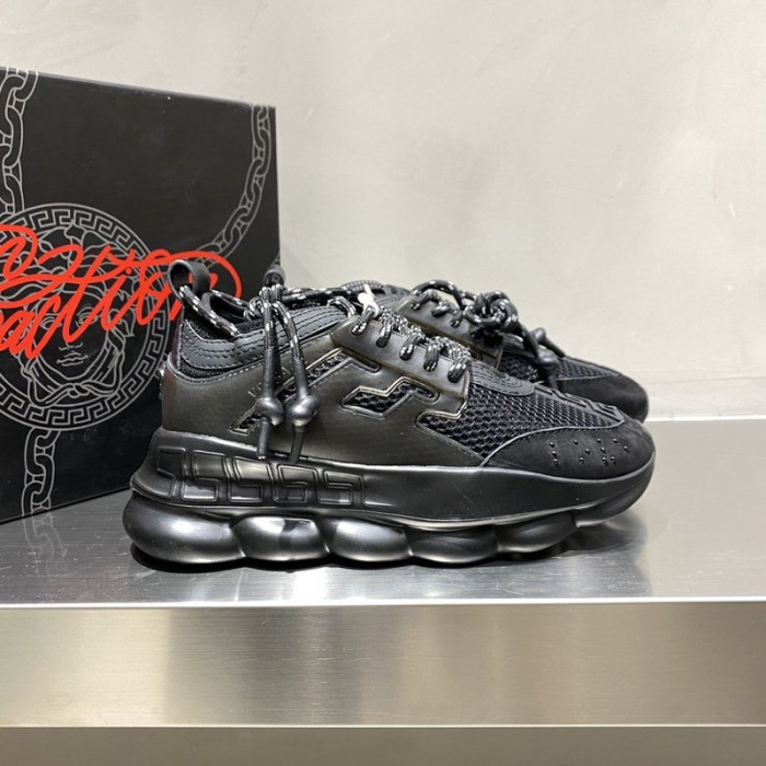 vse chain reaction black sneaker