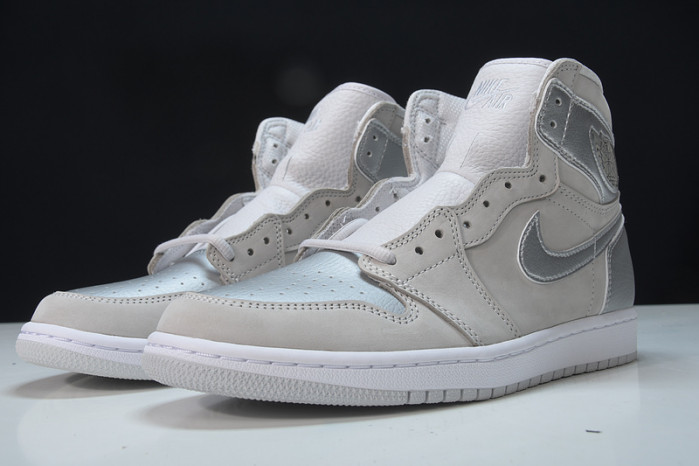 air jordan 1 japan neutral grey metallic silver dc1788-029 (with special box)