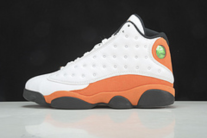 air jordan retro 13 starfish white black 414571-108