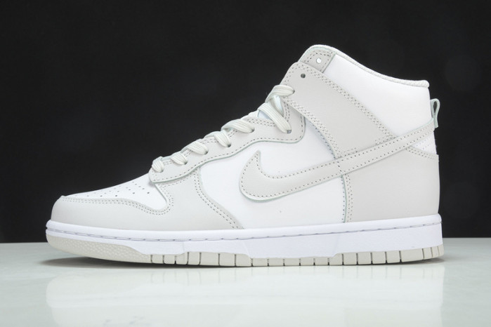 nike dunk high retro white vast grey (2021) dd1399-100