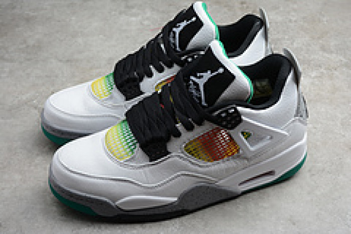 jordan 4 retro lucid green rasta (w) - aq9129-100