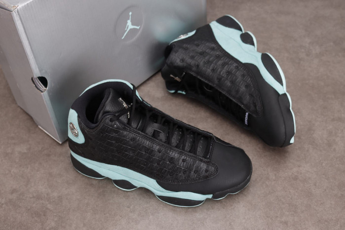 jordan 13 retro black island green - 414571-030