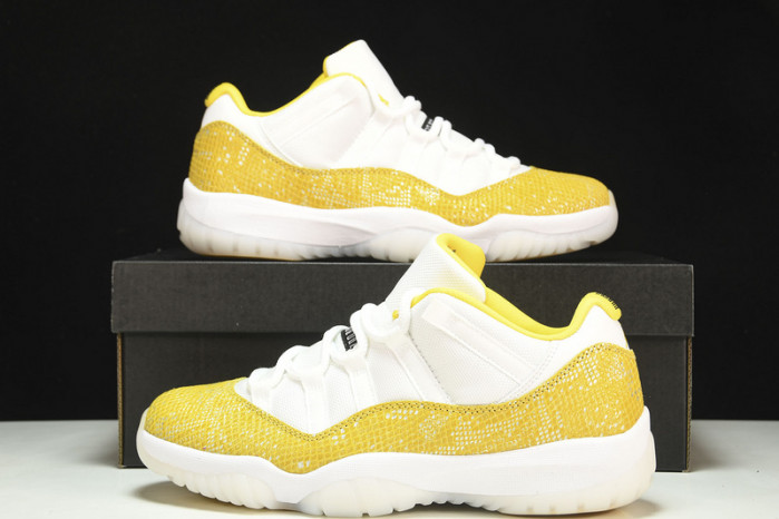 air jordan 11 low “yellow snakeskin” ah7860-107