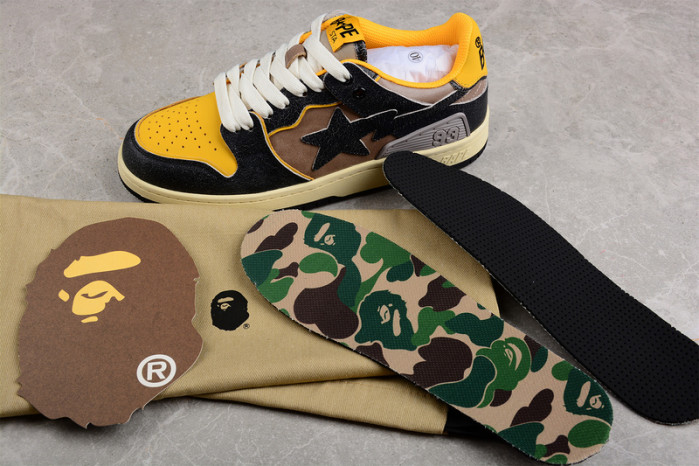 bathing ape low "star" 1758