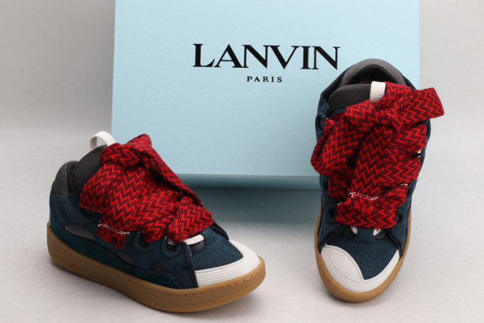 lanvin curb sneaker