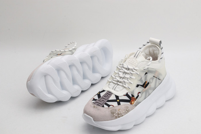 vse chain reaction white sneaker
