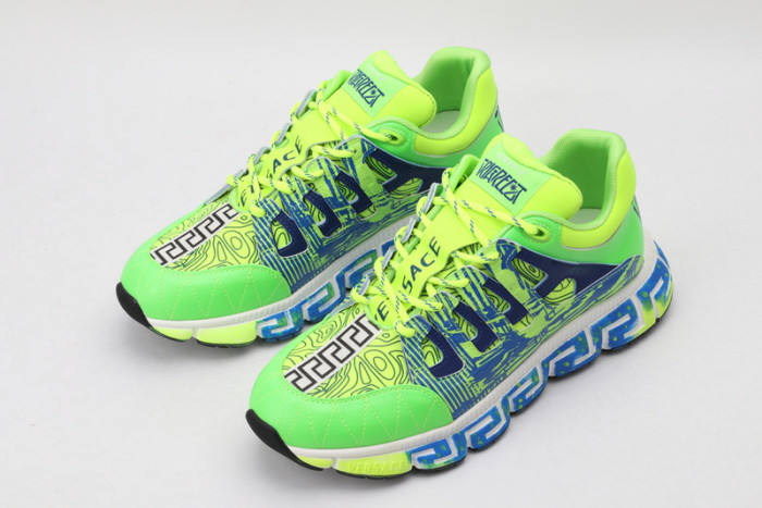 vse chain reaction green sneaker