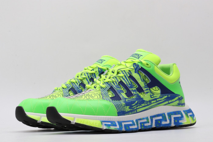 vse chain reaction green sneaker