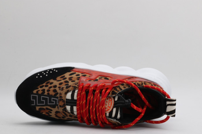vse chain reaction red sneaker