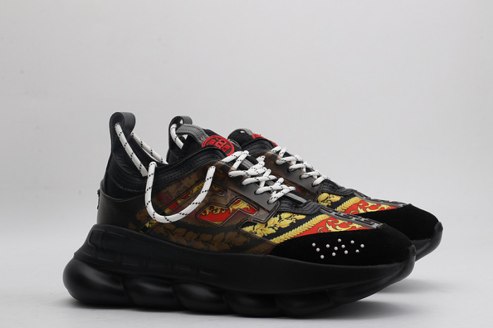 vse chain reaction black sneaker
