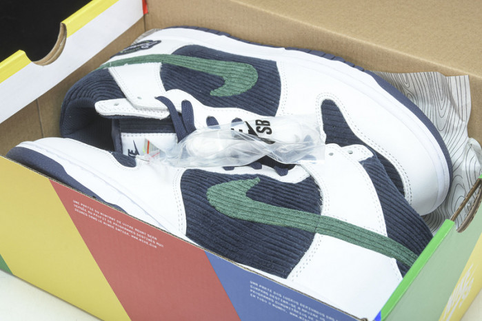 nike dunk high sports specialties white navy dh0953 400