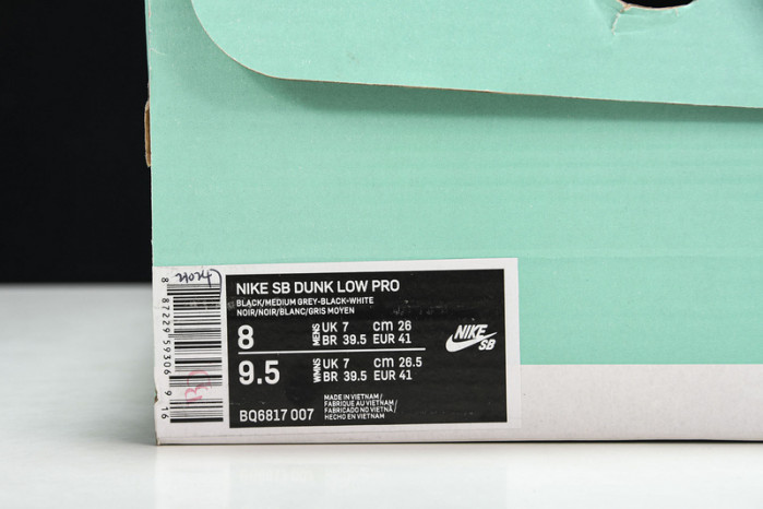 nike sb dunk low j-pack shadow - bq6817-007