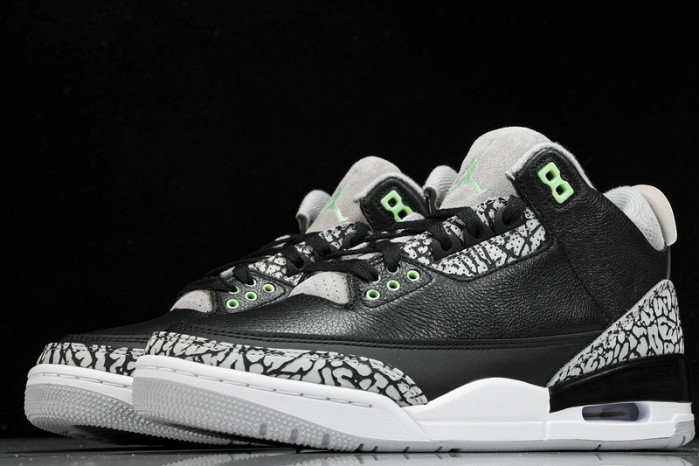 air jordan 3 “green glow” ct8532-031