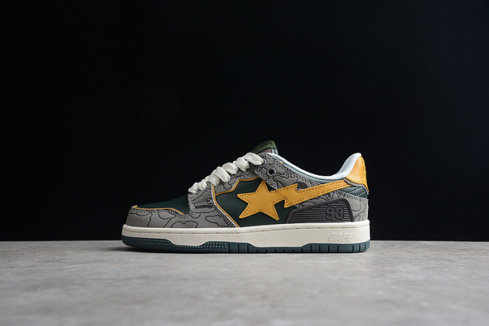 bathing ape low "star" 1759