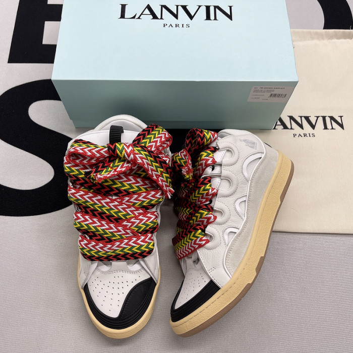 lanvin curb sneaker