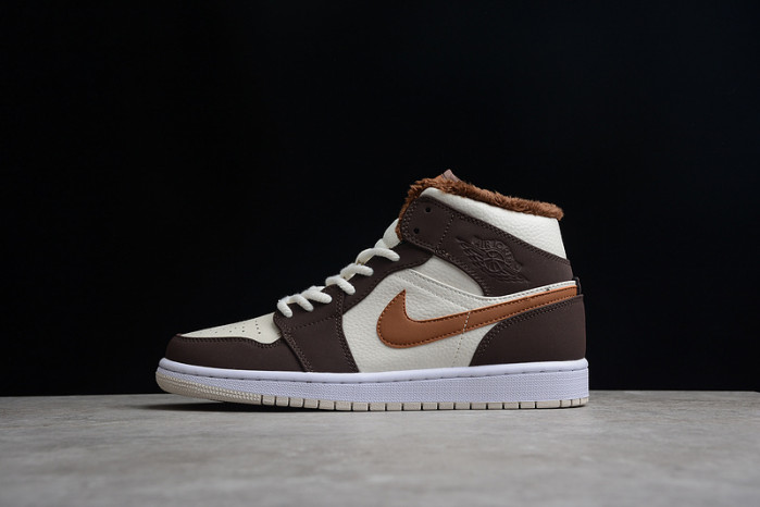 jordan 1 mid se brown basalt oatmeal do6699-200