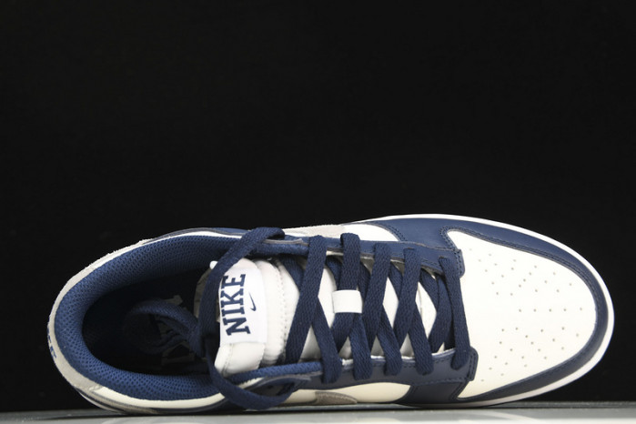 nike dunk low summit white midnight navy fd9749-400
