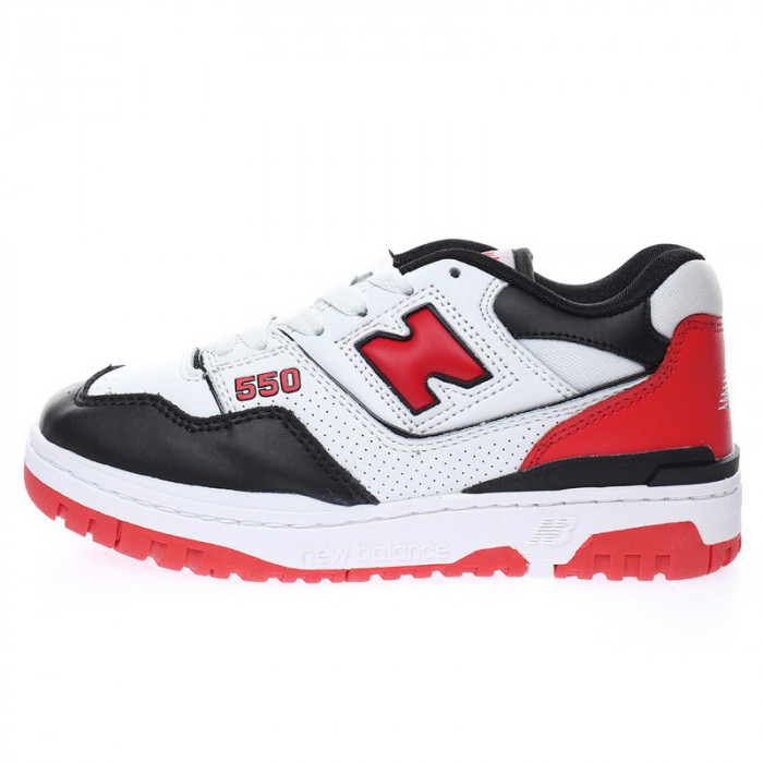 new balance 550 white red black bb550hr1